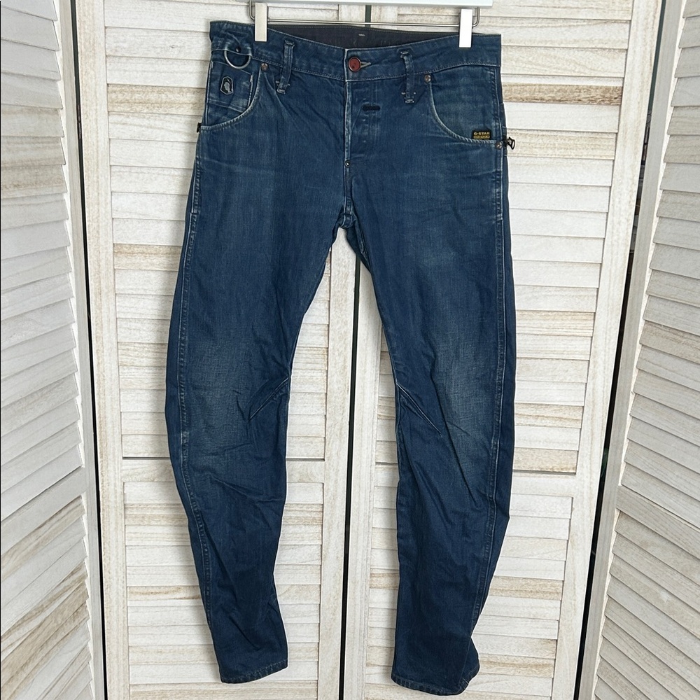 G-Star Raw GS01 New Riley 3D Slim Men's Blue Jeans. Size 31x32